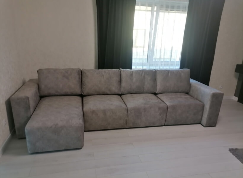 Фото нашей работы по перетяжки мебели